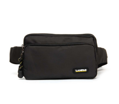 Сумка Чоловіча На пояс нейлон Lanpad 61043 black
