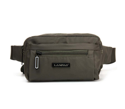 Сумка Чоловіча На пояс нейлон Lanpad 61015 green