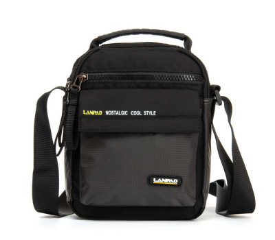 Сумка Чоловіча Планшет нейлон Lanpad 4118 grey