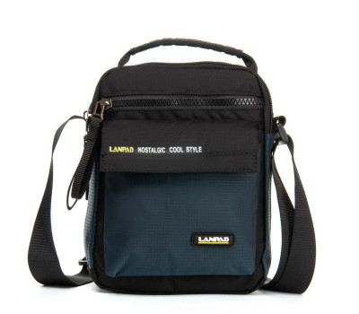 Сумка Чоловіча Планшет нейлон Lanpad 4118 blue