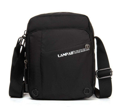 Сумка Чоловіча Планшет нейлон Lanpad 8352 black