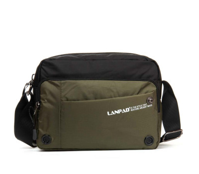 Сумка Чоловіча Планшет нейлон Lanpad 8360 green
