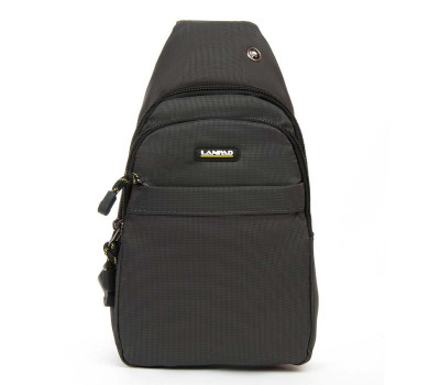 Сумка Мужская На Плечо нейлон Lanpad 3786 grey