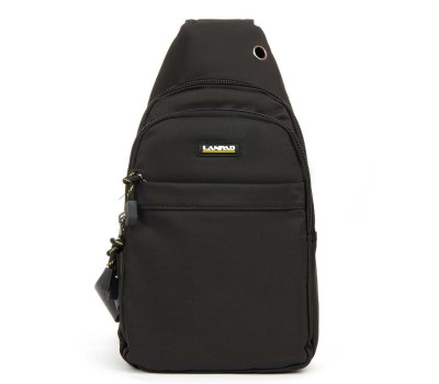 Сумка Мужская На Плечо нейлон Lanpad 3786 black