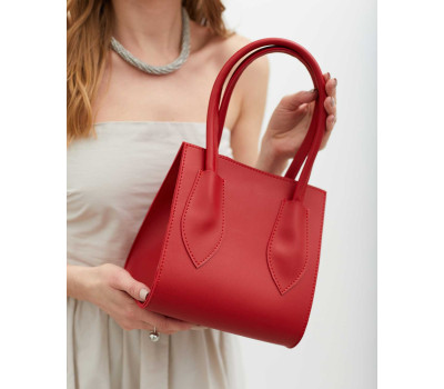 Стильна жіноча сумочка «Ліана» червона WeLassie