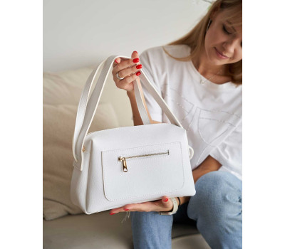Сумка женская «Фрея» белая WeLassie
