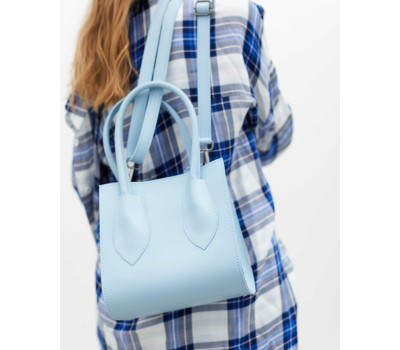 Стильна жіноча сумочка «Ліана» блакитна WeLassie