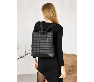 Жіночий рюкзак Leoma Cubic чорний