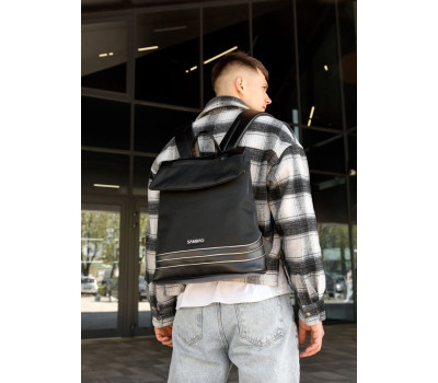 Чоловічий рюкзак Sambag Rene Balance чорний
