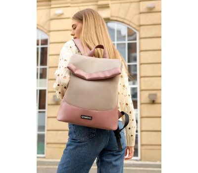 Жіночий рюкзак Sambag Rene Option рожевий