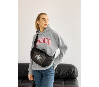 Велика жіноча поясна сумка бананка Sambag DynamicDartII no pain no gain