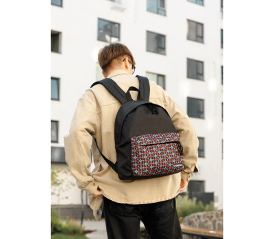 Чоловічий рюкзак Sambag Active тканевий з принтом "ornament"