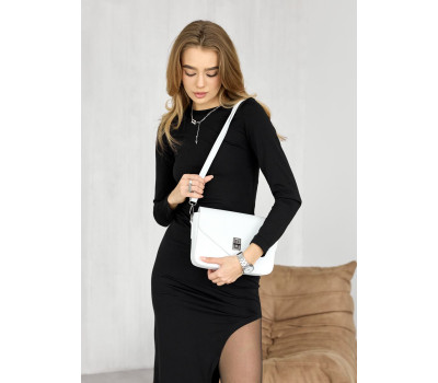 Жіноча сумка Leoma Shine біла