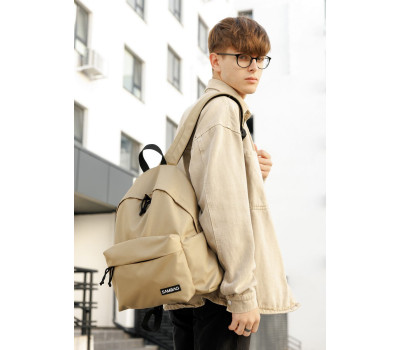 Чоловічий рюкзак Sambag Active тканевий койот