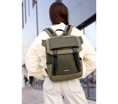 Жіночий рюкзак Sambag Aura хакі