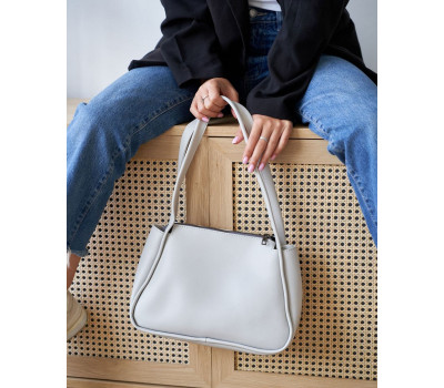 Стильна жіноча сумочка «Крісті» сіра WeLassie