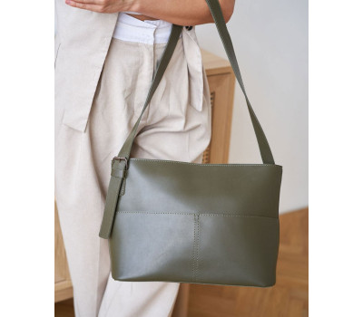 Жіноча сумка «Тейлор» оливкова WeLassie