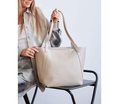 Жіноча сумка «Брітні»  бежева WeLassie