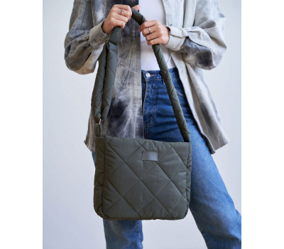 Женская сумка «Кико» оливковый кубик WeLassie