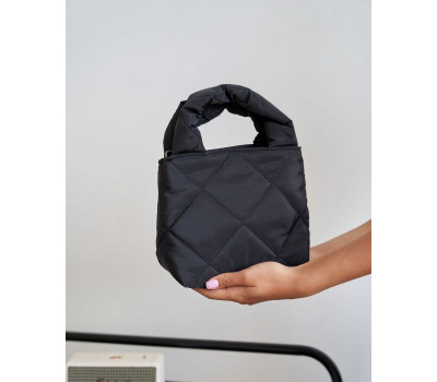 Сумка жіноча «Кіра» чорний кубік WeLassie