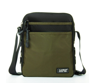 Сумка Мужская Планшет нейлон Lanpad 15028 green