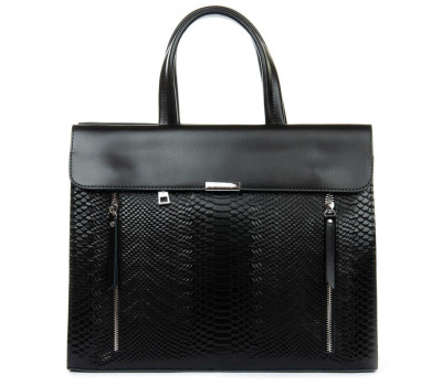 Сумка Шкіряна Жіноча Класична ALEX RAI 5052 black