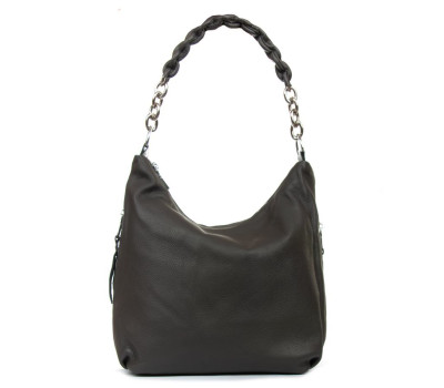 Сумка Шкіряна Жіноча Класична ALEX RAI 8087-9 grey