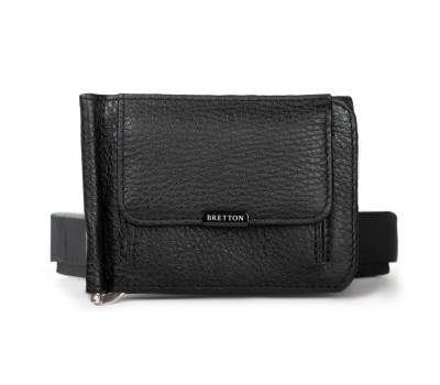 Гаманець шкіряний Чоловічий BE BRETTON 168-27 black