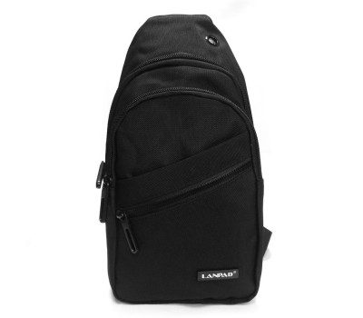 Сумка Чоловіча на плече нейлон Lanpad 83029 black