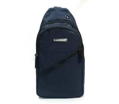Сумка Чоловіча на плече нейлон Lanpad 82084 blue