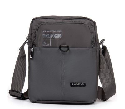 Сумка Чоловіча Планшет нейлон Lanpad 65318 grey
