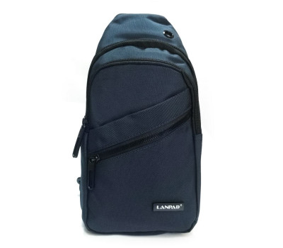 Сумка Чоловіча на плече нейлон Lanpad 83029 blue