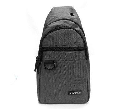 Сумка Чоловіча на плече нейлон Lanpad 82076 gray