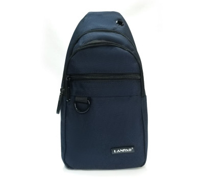 Сумка Чоловіча на плече нейлон Lanpad 82076 blue