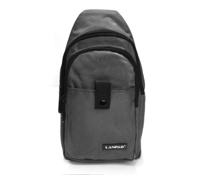 Сумка Чоловіча на плече нейлон Lanpad 63745 gray