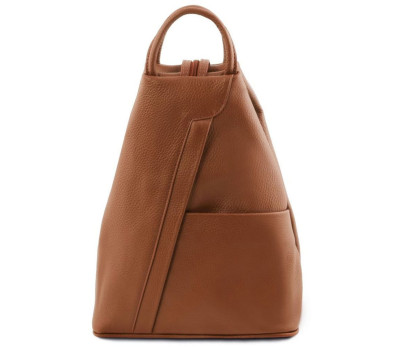 Шкіряний мякий італійський рюкзак TL141881 Shanghai від Tuscany