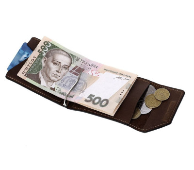 Затиск для грошей Soldi, шоколад GP 120120