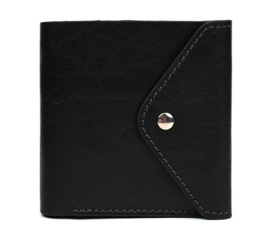 Чоловічий шкіряний портмоне чорний Grande Pelle 546610