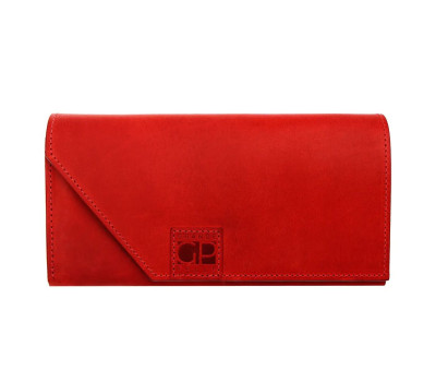 Портмоне Festa червоне Grande Pelle 513160