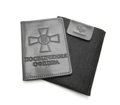 Посвідчення офіцера Grande Pelle 259610 чорна