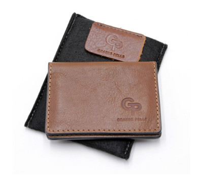 Обкладинка на права,тих паспорт, посвідчення Grande Pelle 211623 коньяк