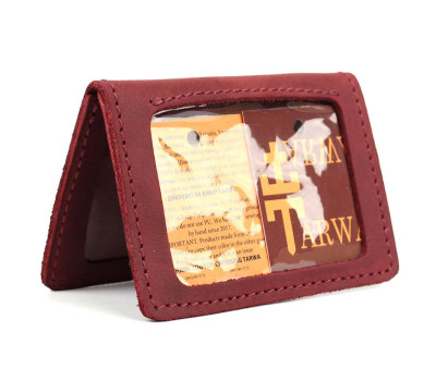 Обкладинка шкіряна для посвідчення, ID паспорта, прав TARWA RW-0114-4sa марсала