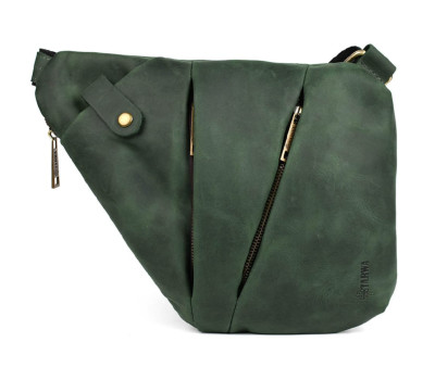 Чоловіча сумка слінг через плече TARWA RE-6402-3md крейзі хорс