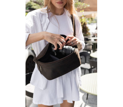 Сумка бананка для фотоапарата шкіряна TARWA RC-1313-4lx