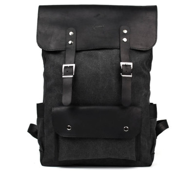 Рюкзак для ноутбука з канвас та крейзі RAG-9001-4lx TARWA