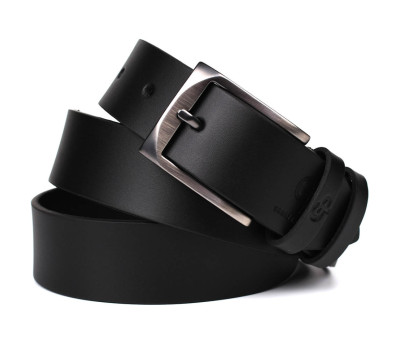 Шкіряний ремінь чорний 35мм Grande Pelle 310411200