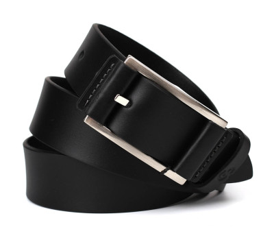 Шкіряний ремінь чорний 35мм Grande Pelle 310203142