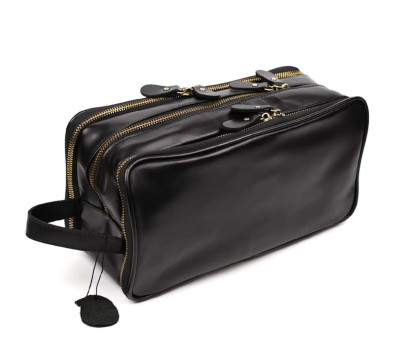 Косметичка несесер на три відділення Tiding tid9666LA чорна