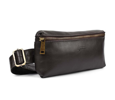 Сумка з натуральної шкіри GC-1818-3md TARWA коричнева