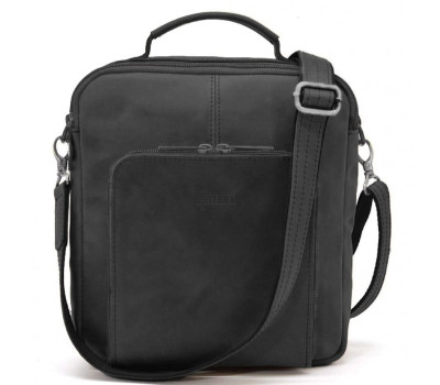 Чоловіча сумка на плече з ручкою шкіра кінська RA-6016-3md TARWA